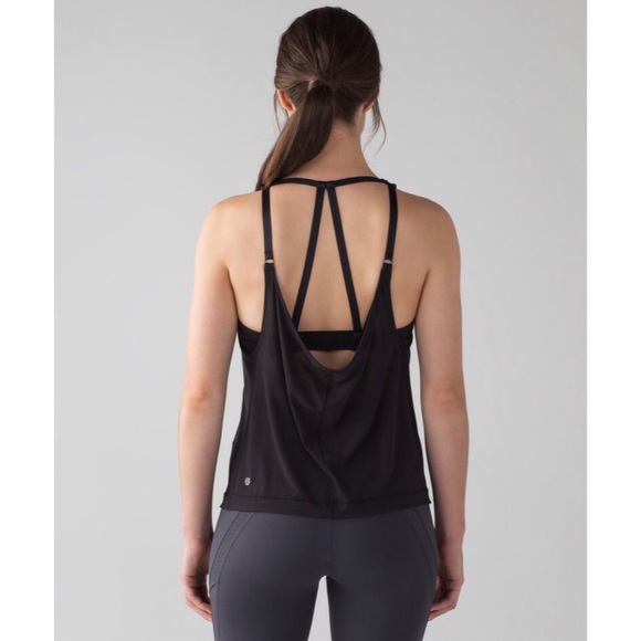 lululemon athletica Tops - Lululemon Black Revitalize Tank Top
